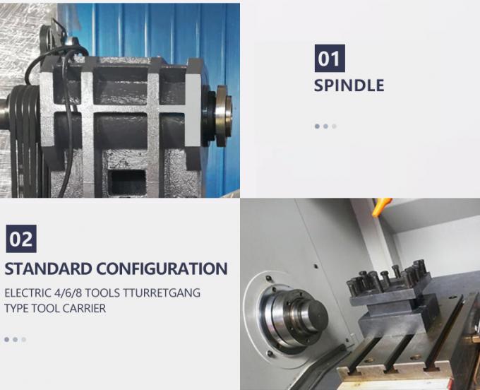 CK0640 ماشین تراش CNC عمودی ماشین تراش اتوماتیک تخت افقی 1