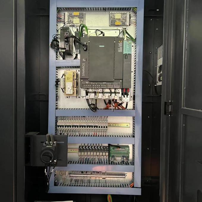 دو اسپندل تخت شیب دار اتوماتیک Cnc چرخ دار TCK56Y با Sub Spindle Drive Cnc چرخ دار چرخش 6