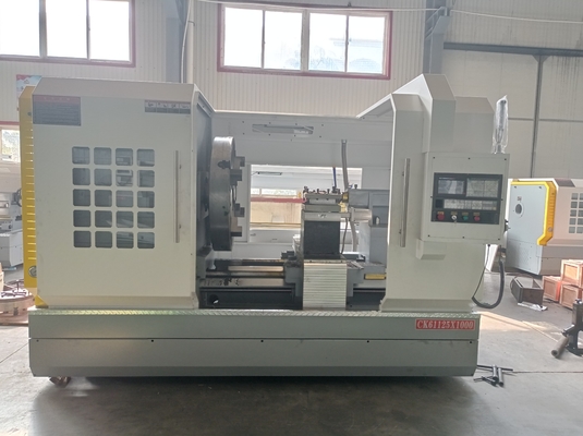 CKNC61125 دستگاه تراش CNC فولاد ضد زنگ دستگاه قطعه ساز فلزی