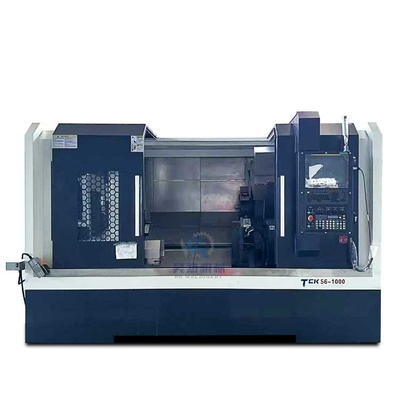 افقی Tck56-1000 تخت شیب دار ماشین چرخ CNC دقت بالا