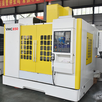 مرکز پردازش Cnc فرز عمودی 3 محوره توزیع کنندگان ماشین VMC850 با کنترلر FNK