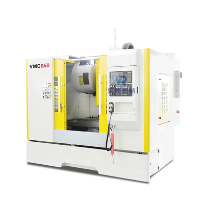 دستگاه فرز CNC فلزی مینی VMC مرکز ماشین فرز Vmc850 4 محور CNC فرز