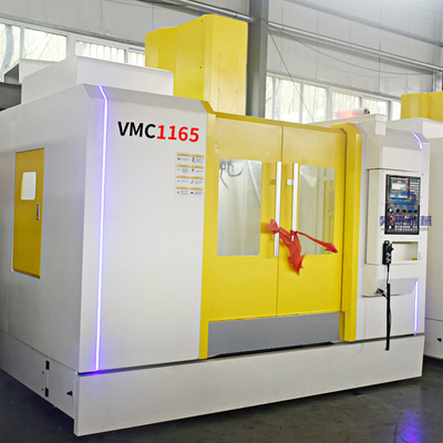 دستگاه فرز عمودی مینی CNC 5 محور افقی VMC1165 برای فلزکاری