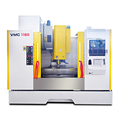 دستگاه فرز Cnc آلومینیومی با دقت بالا Vmc 1160 4 Axis
