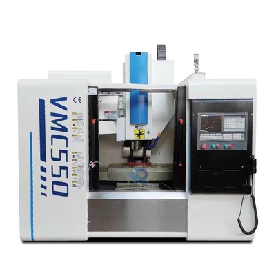 ماشین فرز VMC CNC قطعات فلزی سفید با دقت بالا VMC550 600x450mm