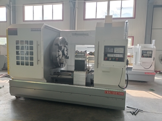 CKNC61125 دستگاه تراش CNC فولاد ضد زنگ دستگاه قطعه ساز فلزی
