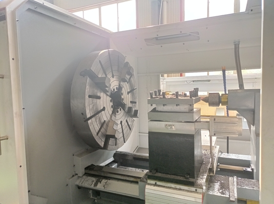 CKNC61125 دستگاه تراش CNC فولاد ضد زنگ دستگاه قطعه ساز فلزی