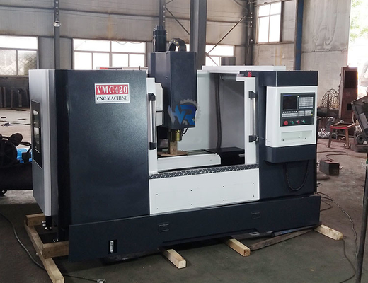 ماشین آسیاب مرکز تراش CNC VMC420 سفارشی 380V 50HZ