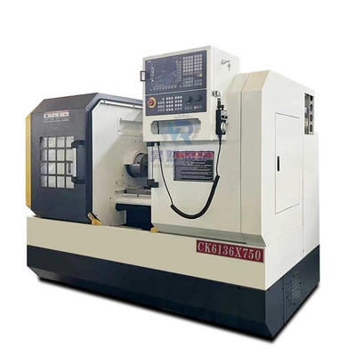 چین Ck6136 قیمت ماشین چرخ دار فلزی افقی Cnc