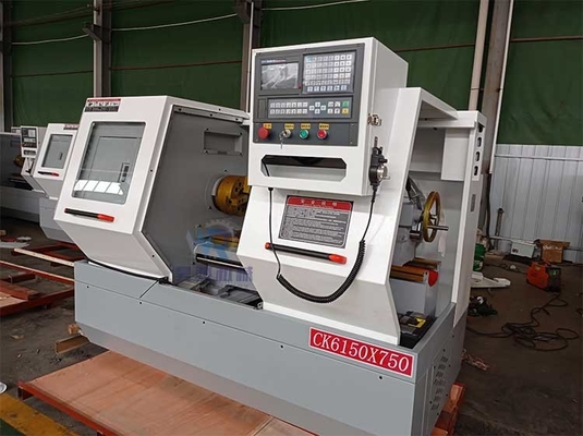 CK6150-750mm ماشین چرخ CNC 220V ماشین چرخ تخت تخت