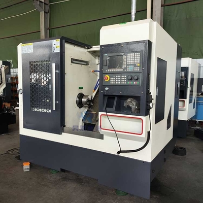 بستر شیب دار Tck40 هیدرولیک چک Cnc چرخ دار ماشین