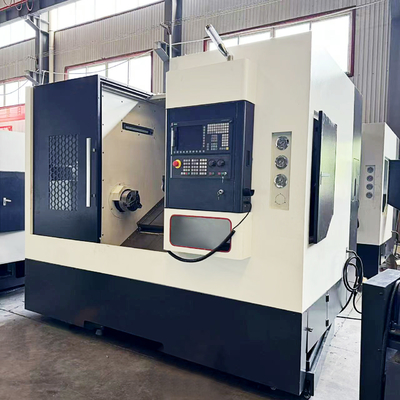 700mm Z محور سفر ماشین چرخ CNC با 12 ایستگاه ابزار دارنده 8 "حداقل چک قطعات کاری