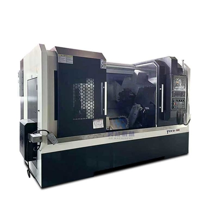 TCK56 ماشین چرخ CNC تخت شیب دار چرخ زنده برج