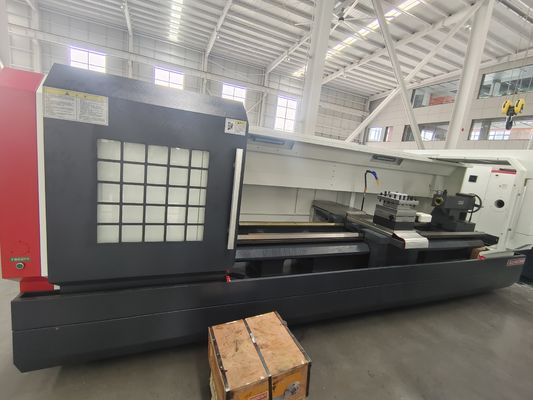 CK61100 CNC Flat Bed Lathe Automatic Fanuc Siemens Mitsubishi Control System